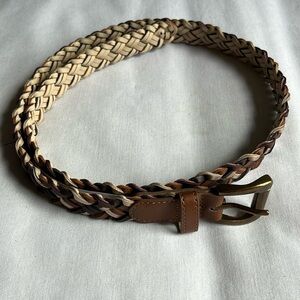 Braided Bronze Belt